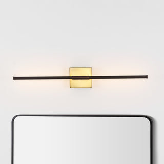 Dara 28" Dimmable Integrated LED Metal Wall Sconce