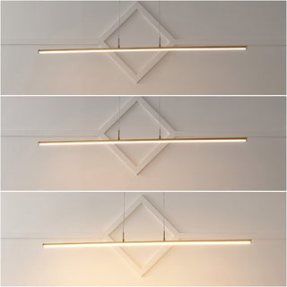 Conley 39.5" Dimmable Adjustable Integrated LED Metal Linear Pendant