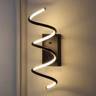 Corella 7" Modern Metal Integrated LED Vanity Light Sconce