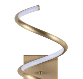 Corella 7" Modern Metal Integrated LED Vanity Light Sconce