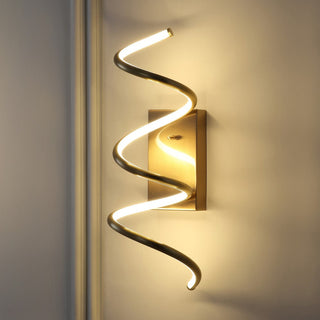 Corella 7" Modern Metal Integrated LED Vanity Light Sconce