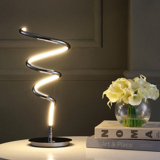 Lomka 19.75" Modern Dimmable Metal Integrated LED Table Lamp