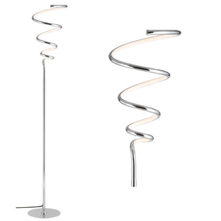 Zail 60.5" Modern Dimmable Metal Integrated LED Floor Lamp