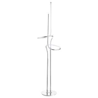 Iory 64" Minimalist Dimmable Metal Integrated LED Floor Lamp