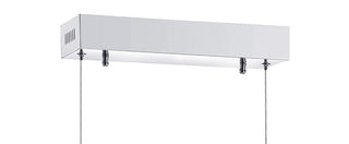 Dusky 34.5" Dimmable Adjustable Integrated LED Metal Linear Pendant