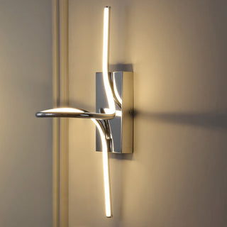 Senegal 9" Minimalist Metal Integrated LED Vanity Light Sconce