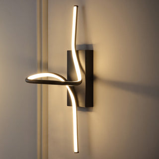 Senegal 9" Minimalist Metal Integrated LED Vanity Light Sconce