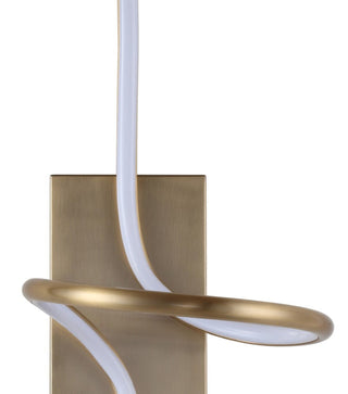 Senegal 9" Minimalist Metal Integrated LED Vanity Light Sconce