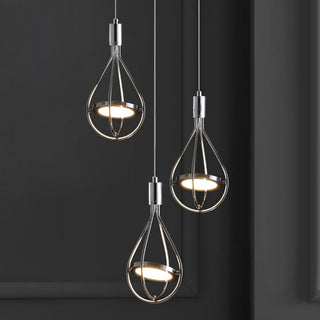 Gorey Adjustable Modern Integrated Cluster LED Metal Pendant