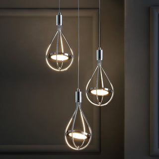 Gorey Adjustable Modern Integrated Cluster LED Metal Pendant