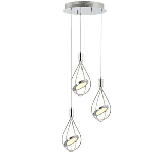 Gorey Adjustable Modern Integrated Cluster LED Metal Pendant