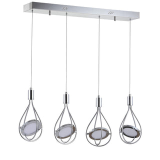 Gorey Adjustable Modern Integrated Cluster LED Metal Pendant