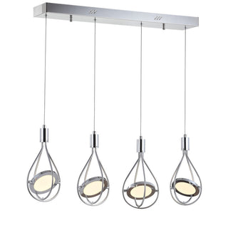 Gorey Adjustable Modern Integrated Cluster LED Metal Pendant