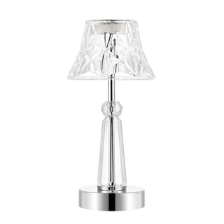 Magdala 11.5" Bohemian Classic Acrylic Rechargeable Integrated LED Table Lamp