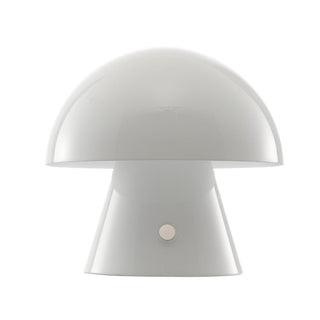 Porcini Contemporary Bohemian Rechargeable/Cordless Iron Integrated LED Mushroom Table Lamp