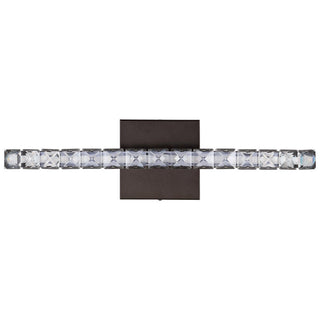 Kichler 18" Bohemian Industrial Iron/Acrylic Integrated LED Vanity Light