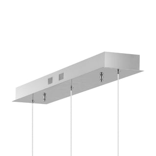 Ralph Teardrop Modern Mid-Century Iron/Acrylic Integrated Linear LED Pendant