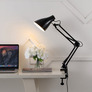 Standard 28.5" Classic Industrial Adjustable Articulated Clamp-On LED Task Lamp