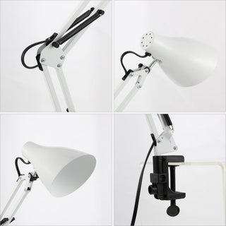 Standard 28.5" Classic Industrial Adjustable Articulated Clamp-On LED Task Lamp