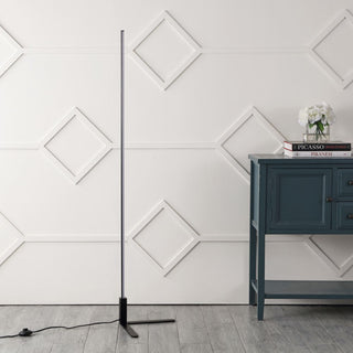 Bobbin 60.5" Modern Contemporary Aluminum/Iron Integrated LED Post Floor Lamp