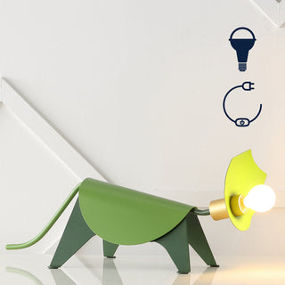 Starry 7.5" Modern Industrial Iron Triceratops LED Kids' Lamp