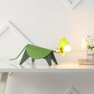 Starry 7.5" Modern Industrial Iron Triceratops LED Kids' Lamp