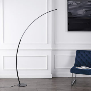 Depuley 68" Contemporary Minimalist Metal Arc Dimmable Integrated LED Floor Lamp