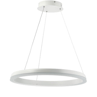 Tioolo Modern Contemporary Aluminum Integrated LED Hoop Pendant