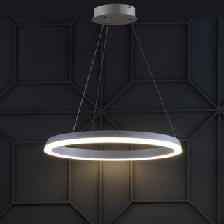 Tioolo Modern Contemporary Aluminum Integrated LED Hoop Pendant