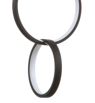 Yangtze 7.75" Adjustable Integrated LED Metal Ring Pendant