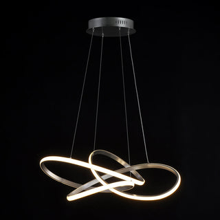 Angel 25" Abstract Integrated LED Metal Adjustable Pendant