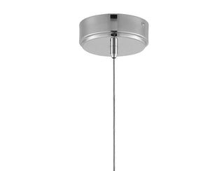 Hubbard 4.75" Bubble Acrylic/Iron Modern Minimalist Integrated LED Pendant