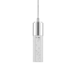 Hubbard 4.75" Bubble Acrylic/Iron Modern Minimalist Integrated LED Pendant