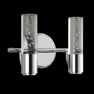 Jackson Minimalist Modern Bubble Acrylic/Iron Integrated LED Vanity Light