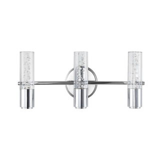 Jackson Minimalist Modern Bubble Acrylic/Iron Integrated LED Vanity Light