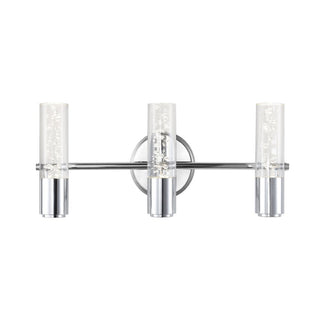 Jackson Minimalist Modern Bubble Acrylic/Iron Integrated LED Vanity Light