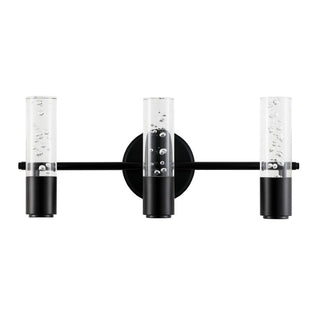 Jackson Minimalist Modern Bubble Acrylic/Iron Integrated LED Vanity Light