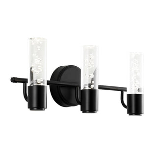 Jackson Minimalist Modern Bubble Acrylic/Iron Integrated LED Vanity Light