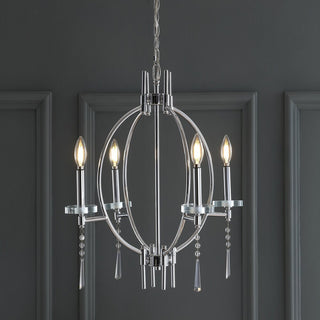 Gatlin 23" Crystal/Metal LED Pendant