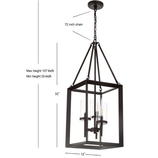 Terry Metal/Glass LED Pendant