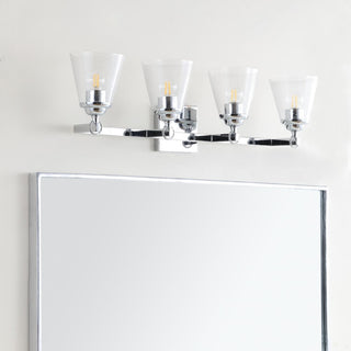 Santino Hurricane Metal/Glass Vanity