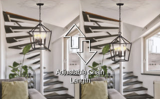 Liana Lantern Metal LED Pendant