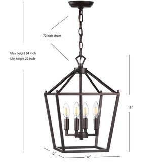 Liana Lantern Metal LED Pendant