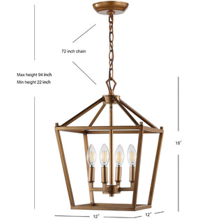 Liana Lantern Metal LED Pendant