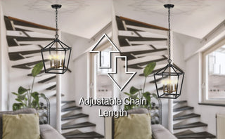 Liana Lantern Metal LED Pendant