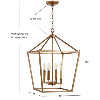 Liana Lantern Metal LED Pendant