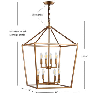 Liana Lantern Metal LED Pendant