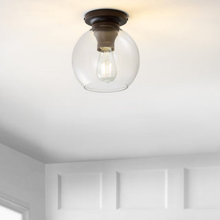 Yosemite 7.75" Glass/Metal LED Flush Mount