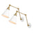 White/Brass Gold (Set of 2)