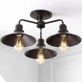 Gilbert 18.5" Iron Industrial LED Pendant